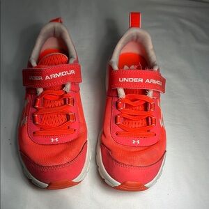 Under Armour Tan Kids Sneakers